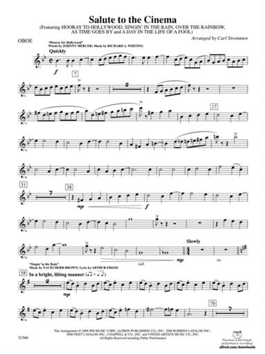 Salute to the Cinema: Oboe