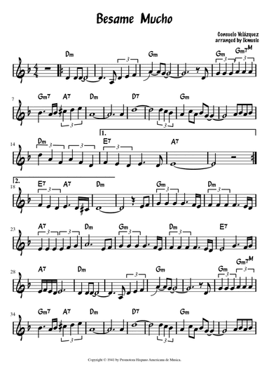 Bésame Mucho