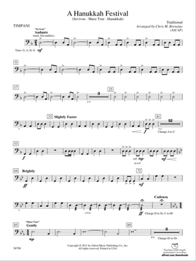 A Hanukkah Festival: Timpani