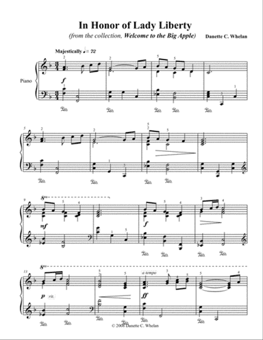 In Honor of Lady Liberty