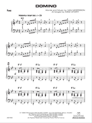Domino: Piano Accompaniment