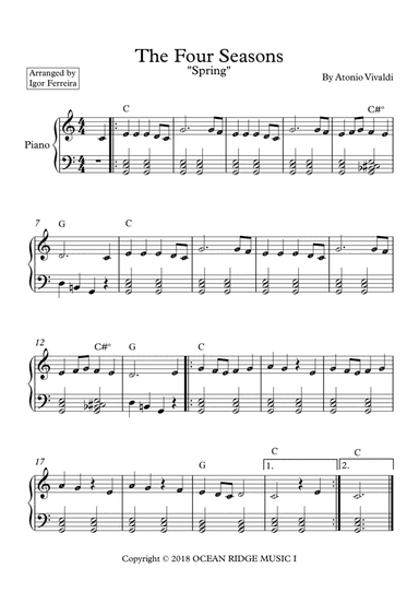 The Four Seasons - Spring - Allegro 1
