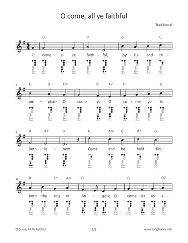 O come, all ye faithful
