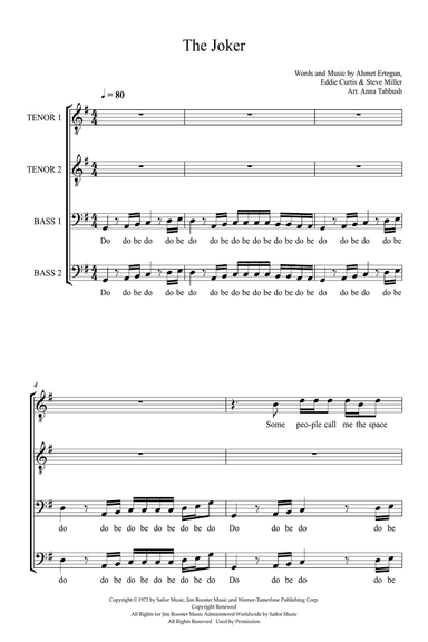 The Joker (arr. Anna Tabbush)