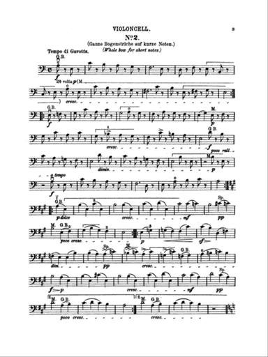 Grützmacher: Etudes, Op. 72
