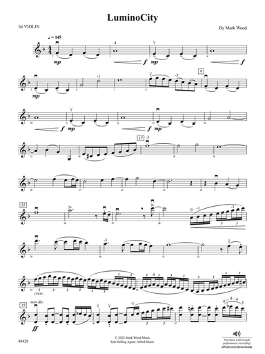LuminoCity: 1st Violin