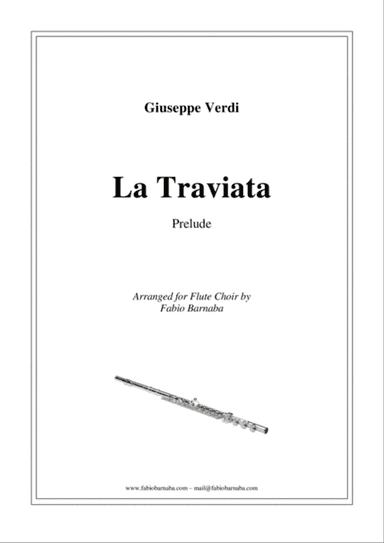 Prelude from "La Traviata" - for Flute Choir