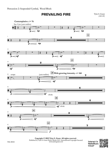 Prevailing Fire: 2nd Percussion