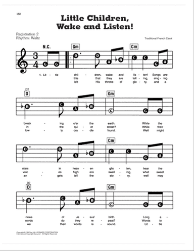 Little Children, Wake And Listen
