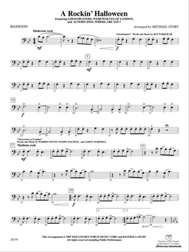 A Rockin' Halloween: Bassoon