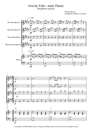 Gravity Falls (main Theme)