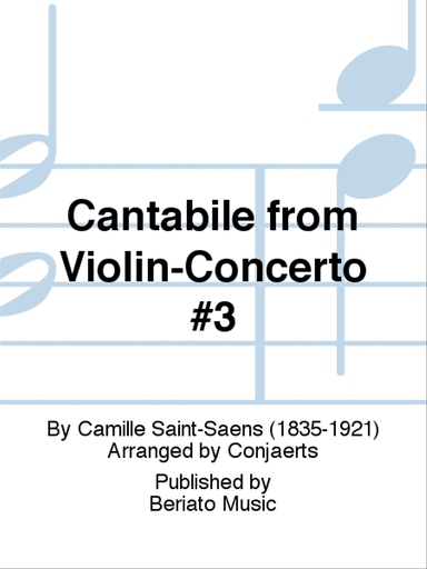 Cantabile from Violin-Concerto #3