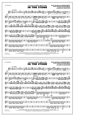 In the Stone (arr. Paul Murtha) - Xylophone