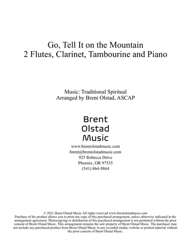 Go, Tell It on the Mountain