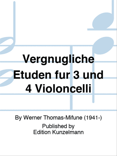 Pleasant studies for 3 and 4 celli