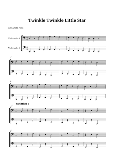 Twinkle Twinkle Little Star Variations
