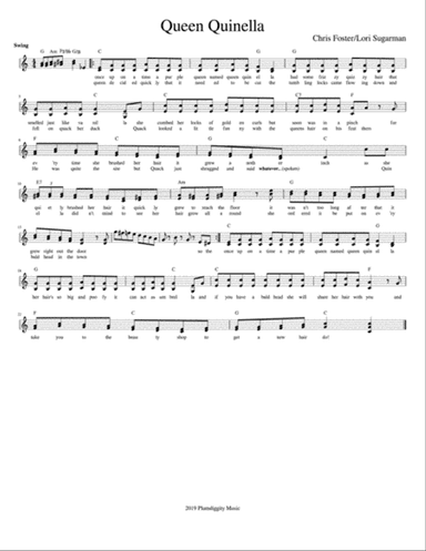 Queen Quinella - Lead Sheet