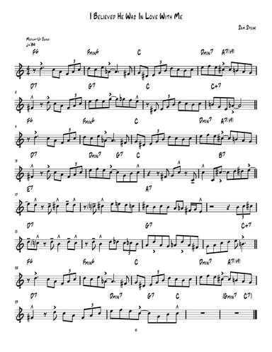 I Believed He Was In Love With Me