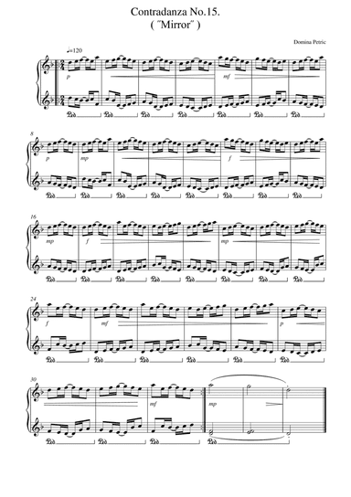 Fifteenth Contradanza: Mirror
