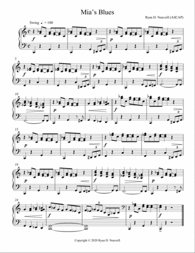 Mia’s Blues