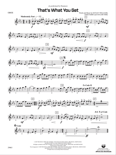 That's What You Get: Oboe