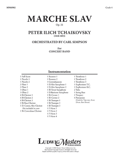 Marche Slav, Op. 31