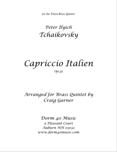 Capriccio Italien, Op. 45