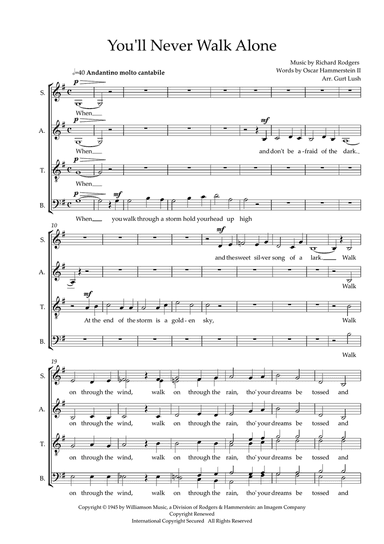 You'll Never Walk Alone (arr. Sam Burns)