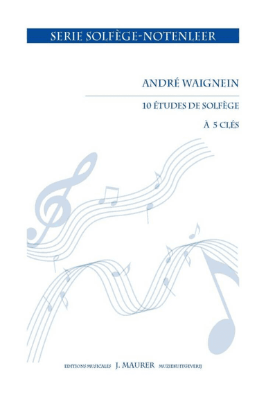 10 Etudes de solfège (7 clés) for Music Theory