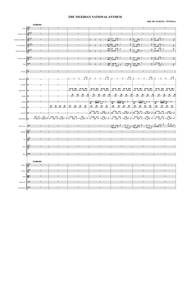 THE NIGERIAN NATIONAL ANTHEM