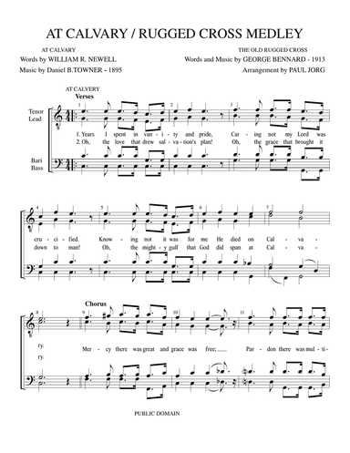 At Calvary / Rugged Cross Medley