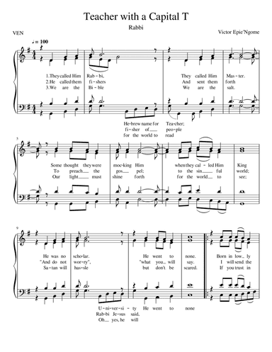 Teacher with the Capital T