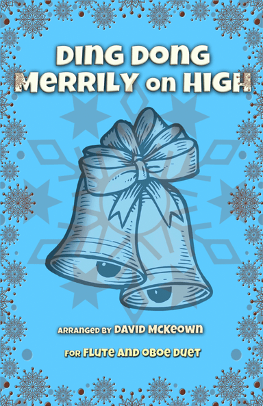 Ding Dong Merrily on High, Jazz Style, for Flute and Oboe Duet