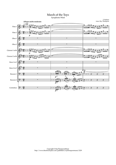Herbert: March of the Toys - symphonic wind