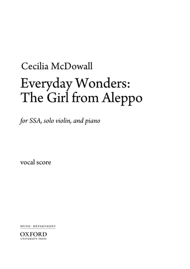 Everyday Wonders: The Girl from Aleppo