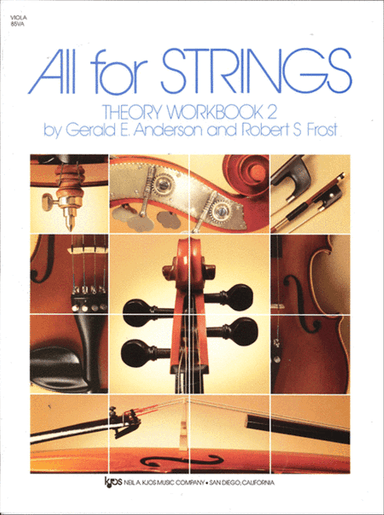 All For Strings Theory Workbook 2 - Viola