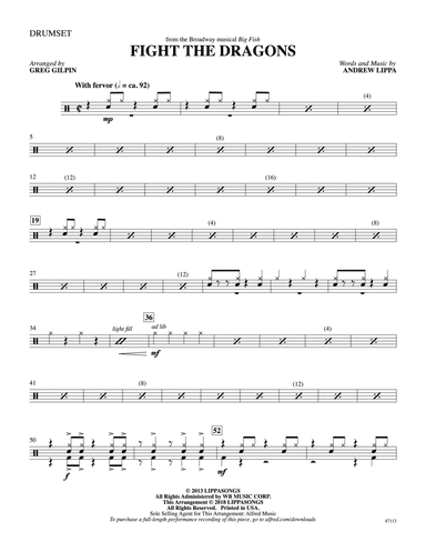 Fight the Dragons: Drums