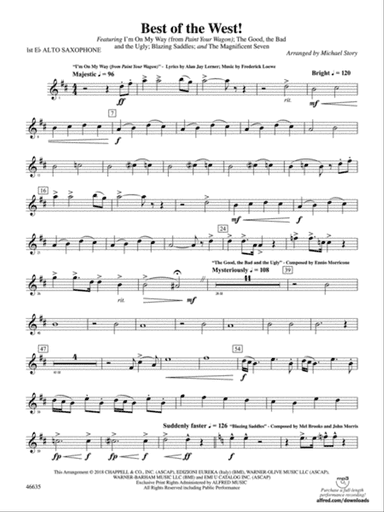 Best of the West!: E-flat Alto Saxophone