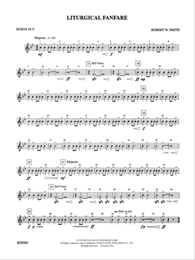 Liturgical Fanfare: 1st F Horn