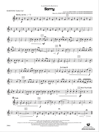 Sorry: Baritone T.C.
