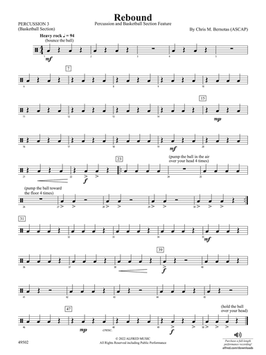 Rebound: 3rd Percussion