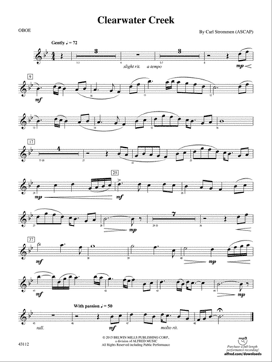 Clearwater Creek: Oboe