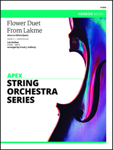 Flower Duet From Lakme (Sous Le Dome Epais) (Full Score)