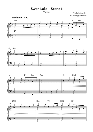 Swan Lake theme Scene 1