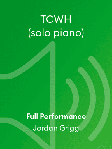TCWH (solo piano)