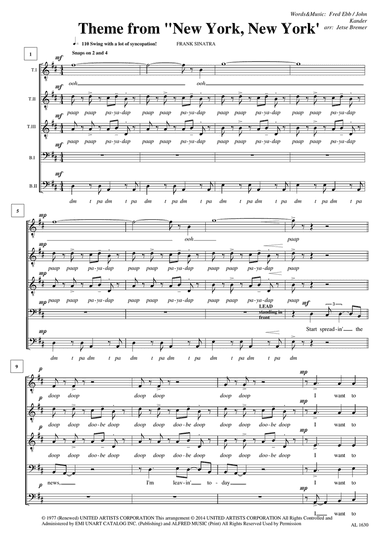 Theme From "new York, New York"