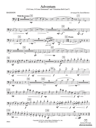 Adventum: Bassoon
