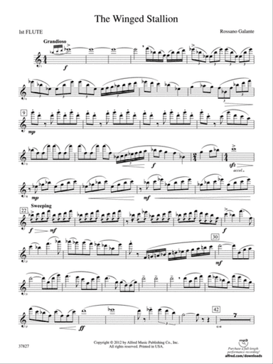 The Winged Stallion: Flute