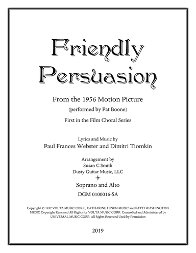 Friendly Persuasion