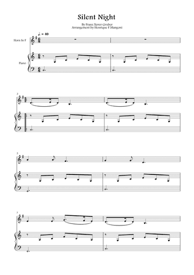 Silent Night (Stille Nacht)